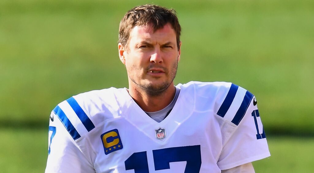 Philip Rivers in Colts gear