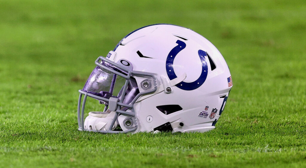 Colts helmet.