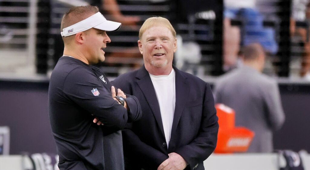 jOSH mCdANIELS AND Mark Davis standing with each other
