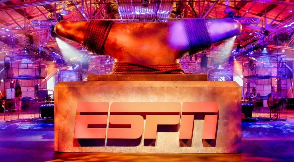 ESPN logo shown at "ESPN The Party".