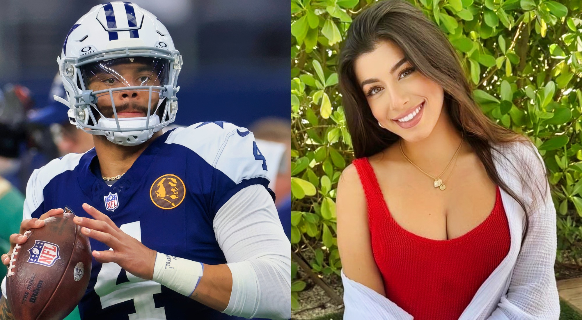 Dak Prescott's Girlfriend Releases Adorable Baby Bump Pictures