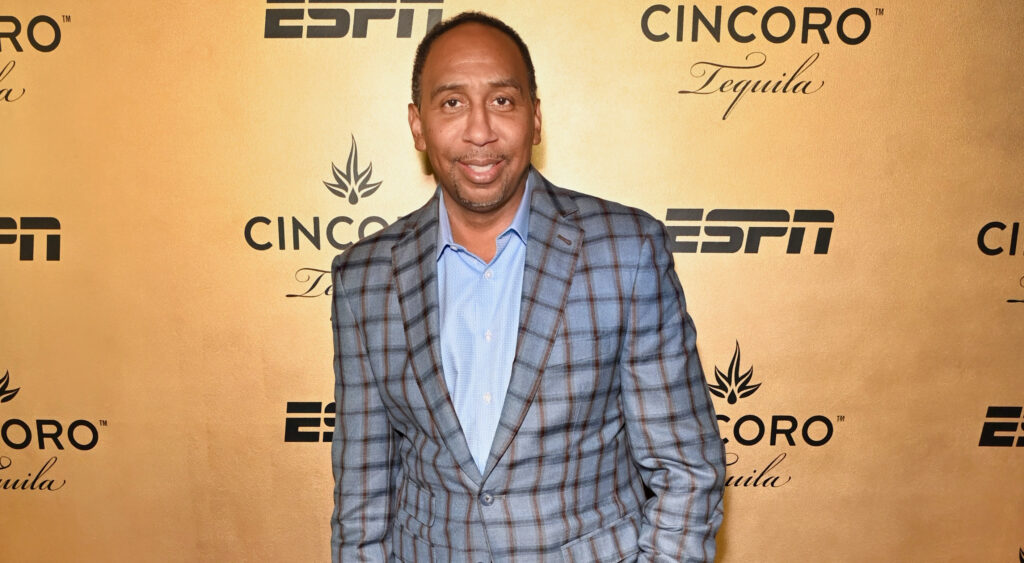 Stephen A. Smith smiling