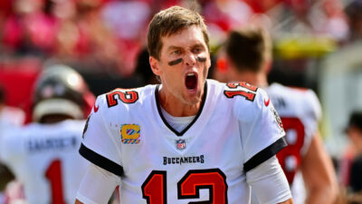Tom Brady screaming