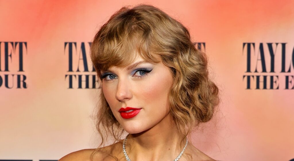 Closeup of Taylor Swift