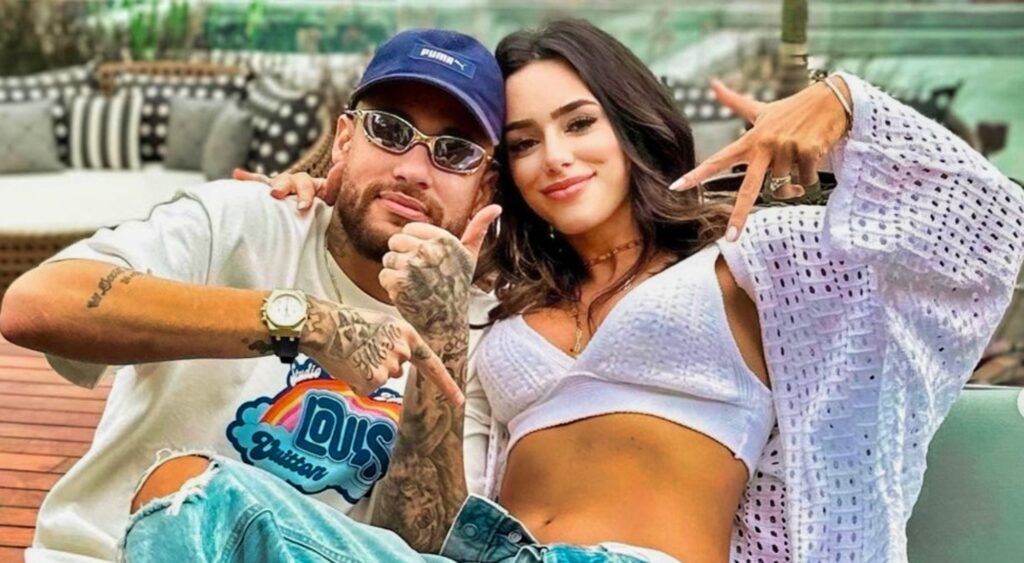 Neymar and his ex-girlfriend Bruna Biancardi