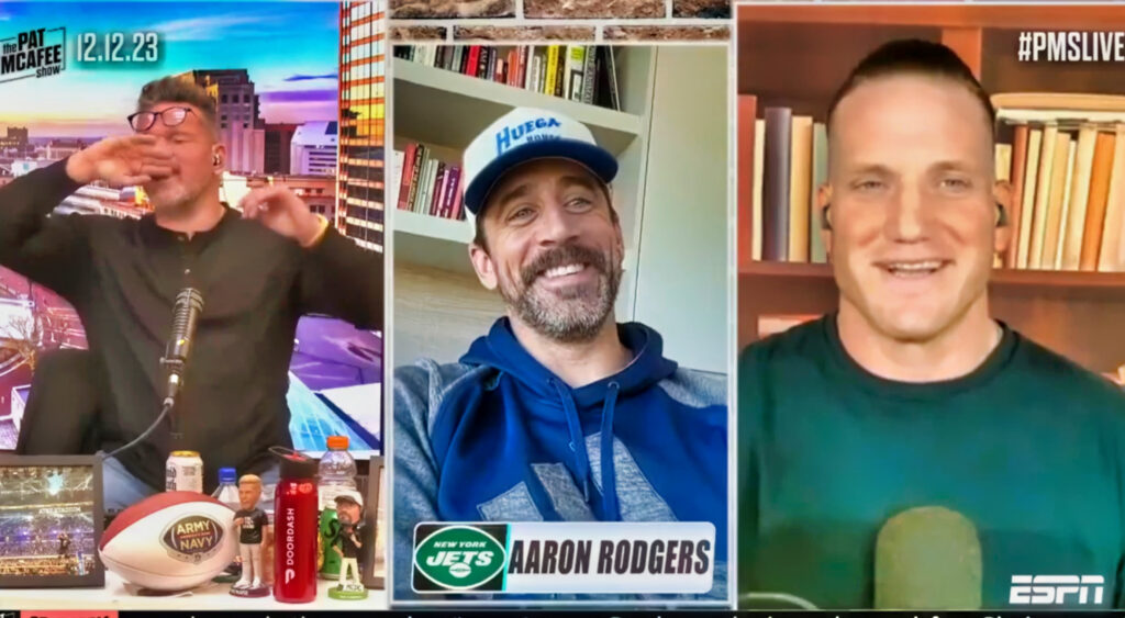 Aaron Rodgers on 'The Pat McAfee Show'
