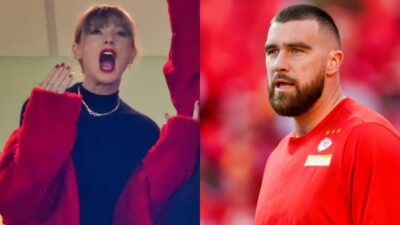 BREAKING: NFL Announces The Lucky City That Will Host Super Bowl LXI Travis kelce in Chiefs shirt. Taylor Swift yelling in suite.