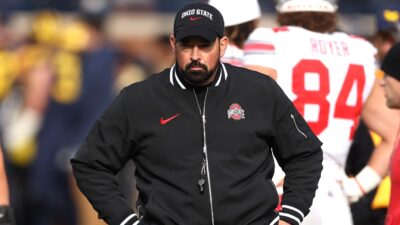 Ryan Day in Ohio State gear