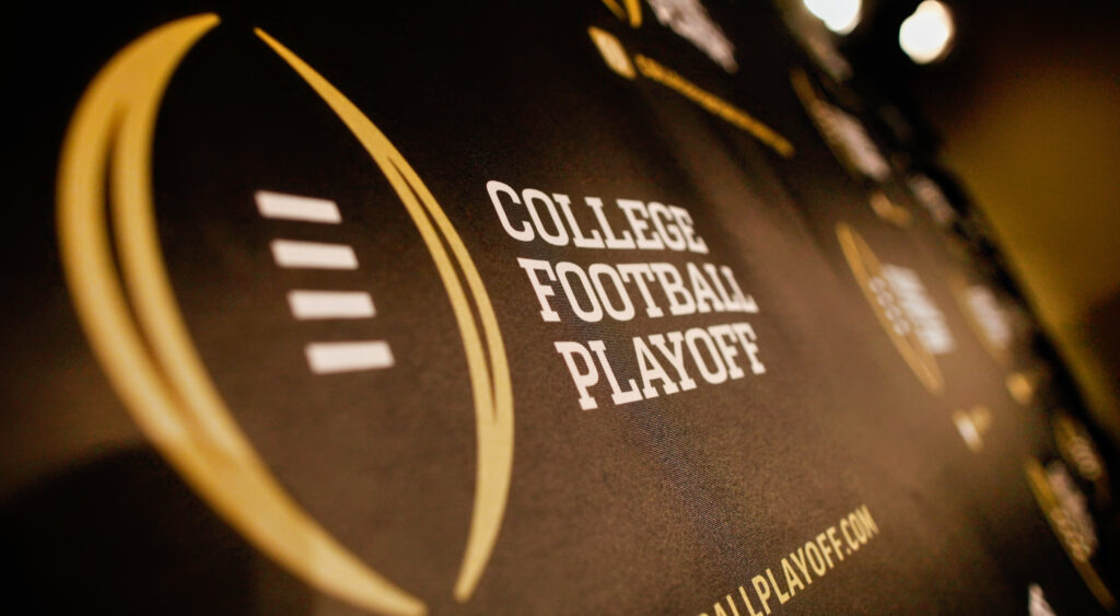 College Football Playoff signage