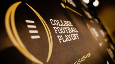 College Football Playoff signage