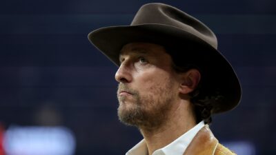 Matthew McConaughey in cowboy hat