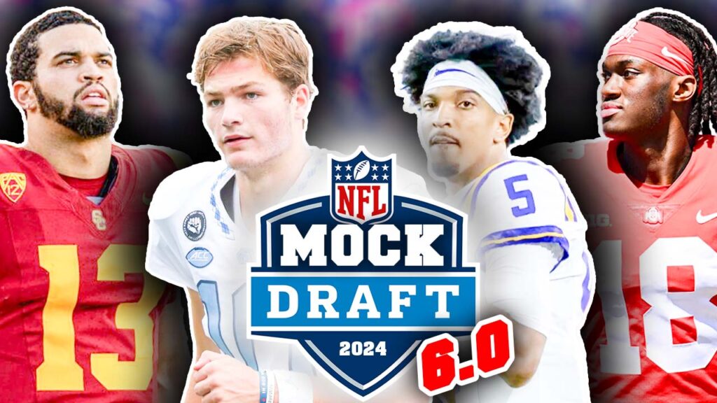 2024 NFL FirstRound Mock Draft For All 32 Picks