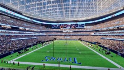 Tennessee Titans new stadium view