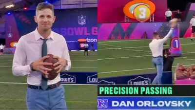 Photos of Dan Orlovsky at Pro Bowl Games