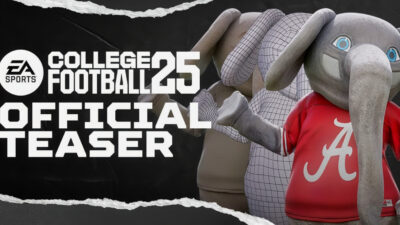 EA Sports College Football 25 teaser graphic