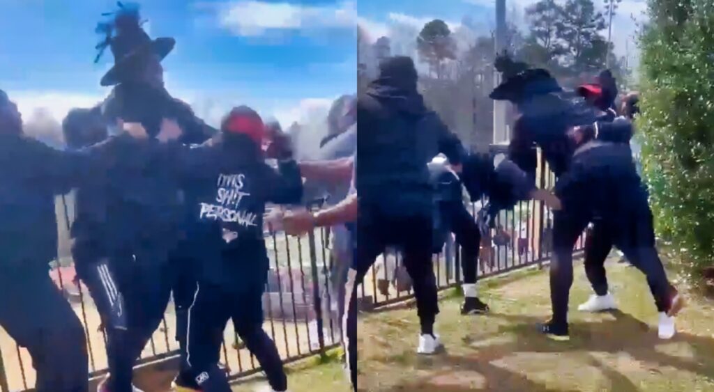 BREAKING: Cam Newton Gets Into Massive Brawl At Football Game