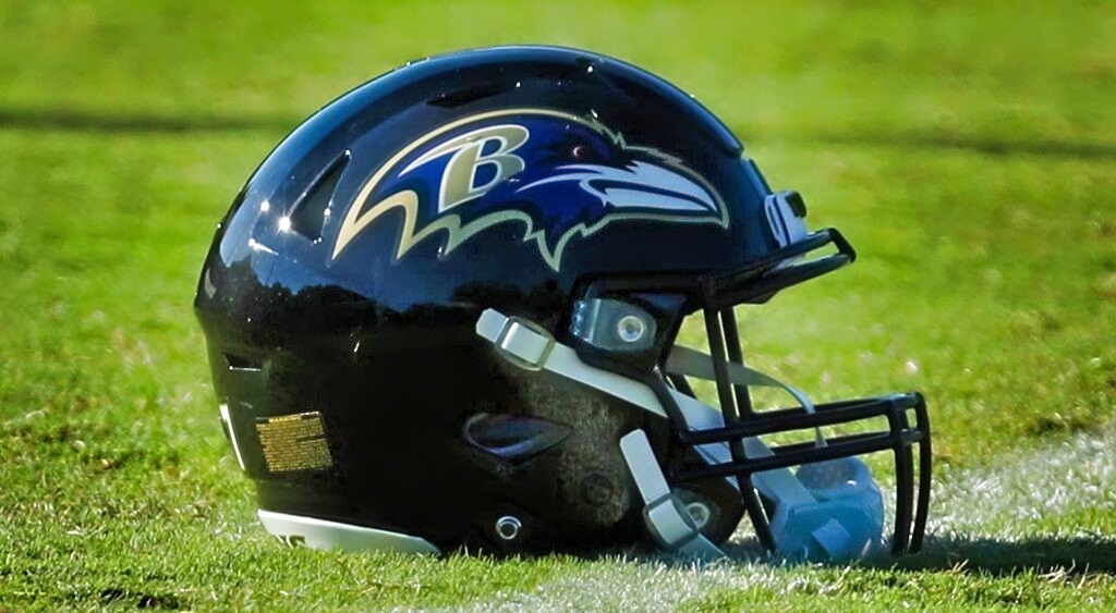Ravens helmet