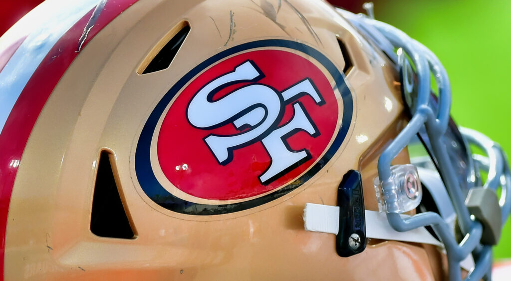 49ers helmet