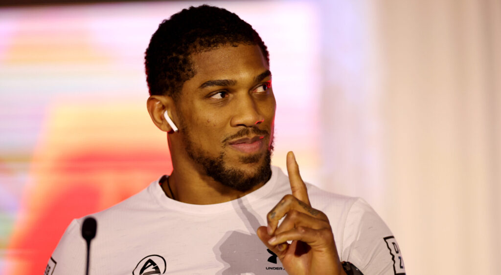 Anthony Joshua At Press Conference