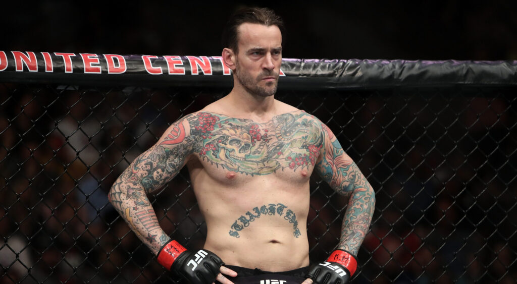 CM Punk contribution to Dana White's UFC (Image Credit: Getty Images)