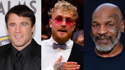Chael Sonnen, Jake Paul and Mike Tyson