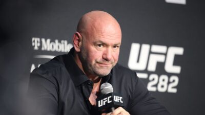 Dana White during press conference