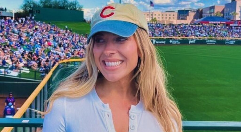 MLB sports reporter Taylor Mathis