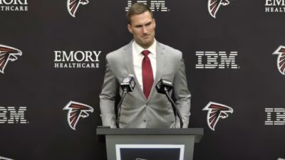 Kirk Cousins at press conference