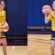 Caitlin Clark practicing in Indiana Fever practice facility