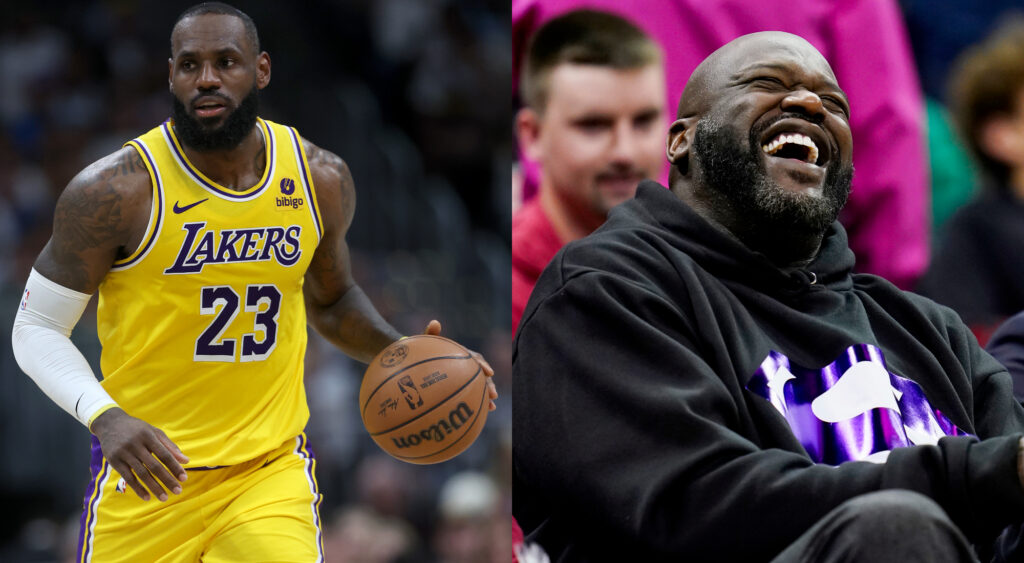 Shaquille O'Neal believes LeBron James best young leader