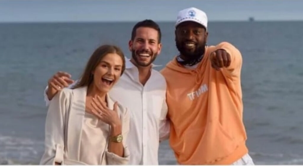 Former NBA Star Dwyane Wade Once Accidentally Photobombed Couple’s Engagement Beach Photo