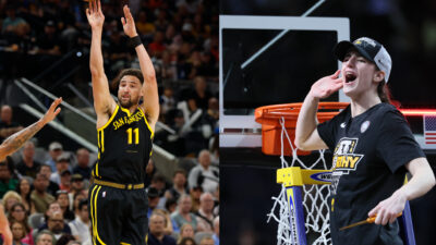 Klay Thompson vs Caitlin Clark 3-Point Contest Brewing, Could Pair Up With Stephen Curry, Sabrina Ionescu in 2v2 Showdown