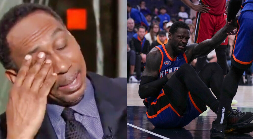 Stephen A. Smith and Julius Randle