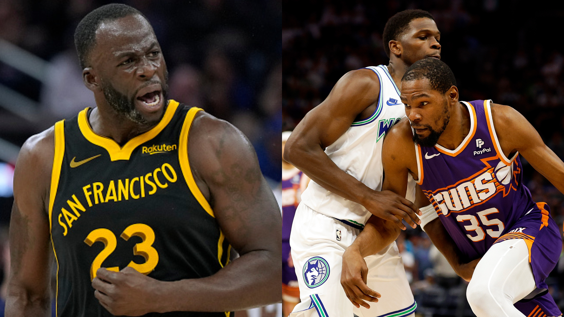Vibrant Kevin Durant, Draymond Green Exchange Comments About Importance Of Defense Image Illustration Vibrant Kevin Durant, Draymond Green Exchange Comments About Importance Of Defense Image Illustration