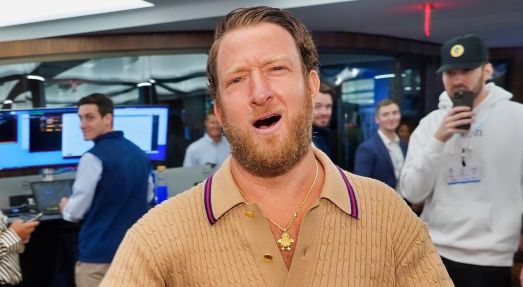 Barstool Sports owner Dave Portnoy at a fundraiser.