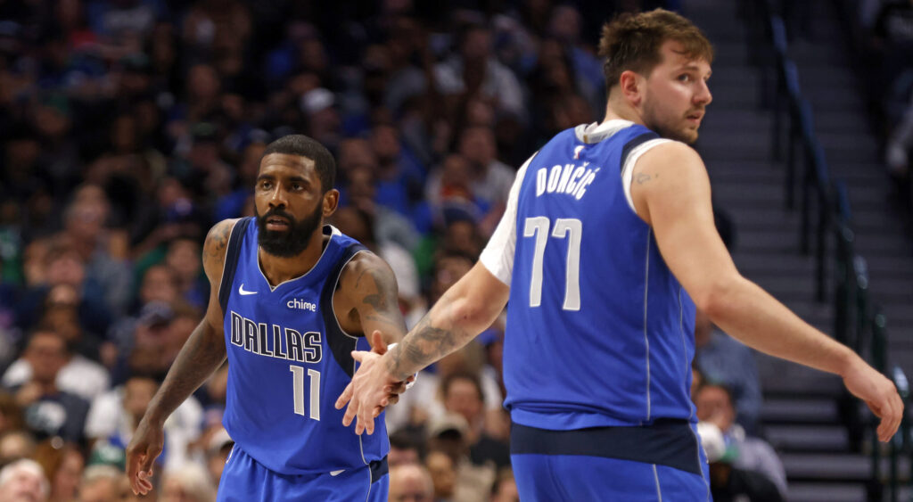 Kyrie Irving and Luka Doncic Led the Mavericks to Win