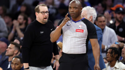 Nick Nurse's timeout call was ignored