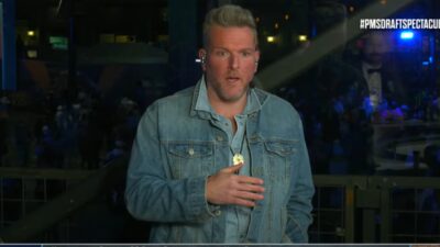Pat McAfee on his ESPN show
