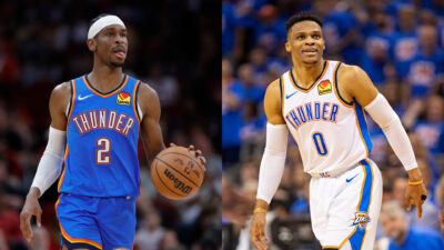 Shai Gilgeous-Alexander and Russell Westbrook playoffs