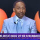 Stephen A. Smith speaking on his show