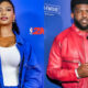 Photo of Taylor Rooks smiling and photo of Emmanuel Acho in red jacket