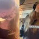 Taylor Swift being kissed by Travis Kelce. Taylor Swift making music