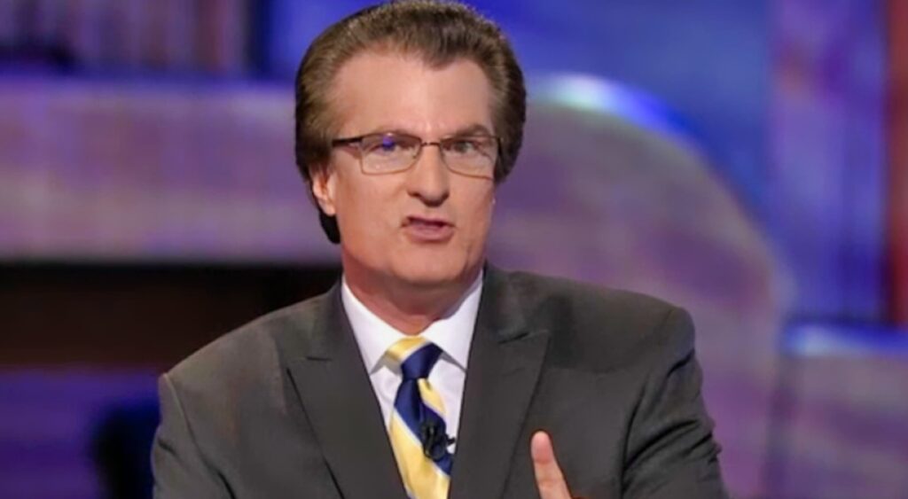 Mel Kiper, who was once roasted at the draft by Bill Tobin, speaks at the NFL draft.