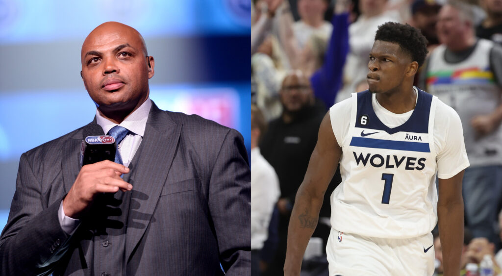 Charles Barkley calls out refs over Anthony Edwards call