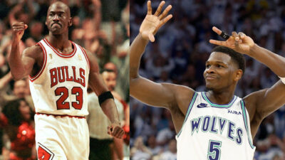 Michael Jordan and Anthony Edwards comparision