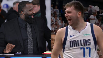 Steven A Smith and Kendrick Perkins discuss Luka Doncic's incident