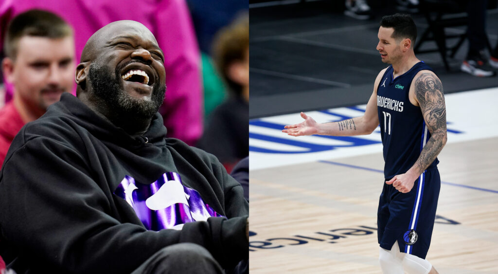 Shaquille O'Neal puts JJ Redick in tough spot