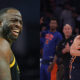 Draymond Green laughs at Knicks