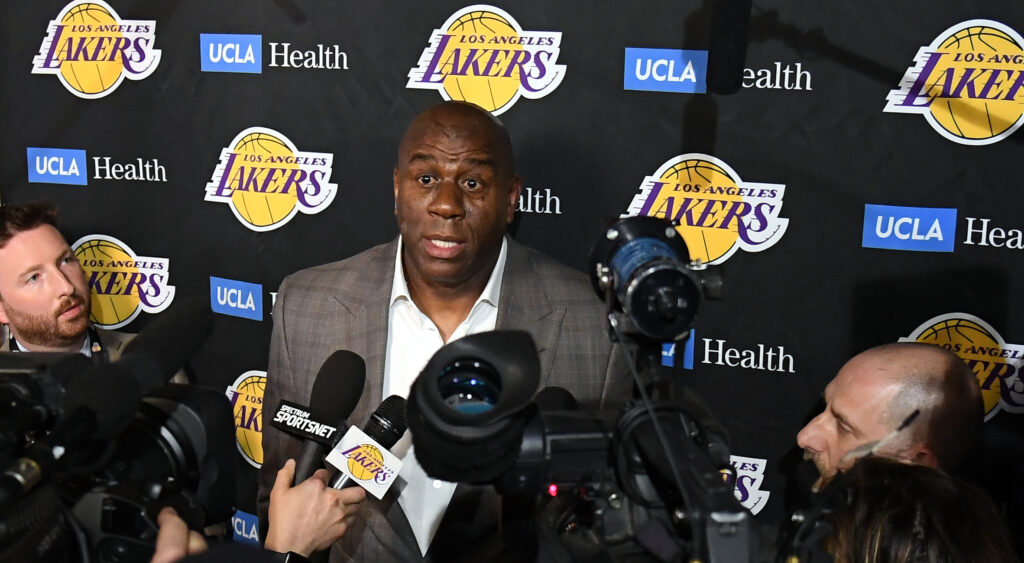 Magic Johnson Attributes Lakers Failure to Injuries, Apologizes for U-Turn on Load Management