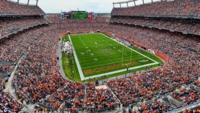 Denver Broncos stadium view